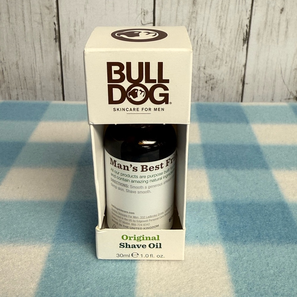 Bull Dog Skincare for Men Original Beard Oil 30ml / 1.0 fl oz NIB